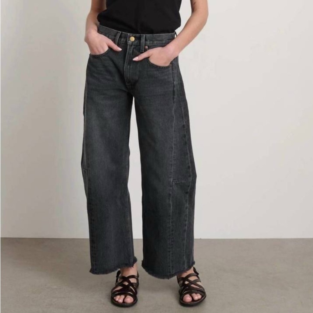 B Sides Relaxed Lasso Jean Stil Black